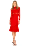 ALEXIS Anabella Lace Midi Dress,ANABELLA