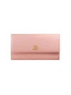 GUCCI LEATHER CONTINENTAL WALLET,456116CAO0G12517766