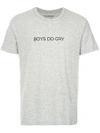 À LA GARÇONNE Boys Do Cry印花T恤,217002712428424