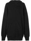 COUP DE COEUR COUP DE COEUR LOGO HOODED SWEATSHIRT - BLACK,BLACKLOGOLONGHOODY12536891