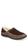 ACORN 'RAMBLER' MOC TOE SLIPPER,50018