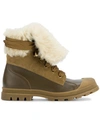 CHLOÉ 'PARKER' STIEFELETTEN MIT SHEARLING-BESATZ,CH29720E1812451686