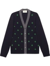 GUCCI EMBROIDERED BEE CARDIGAN,431747X131112511689
