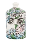 FORNASETTI 'ORTENSIA'艺术插画饰香精蜡烛,CAN300OR10532126