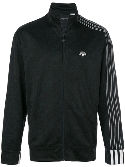 Adidas Originals By Alexander Wang Black Aw Jacquard Track Jacket