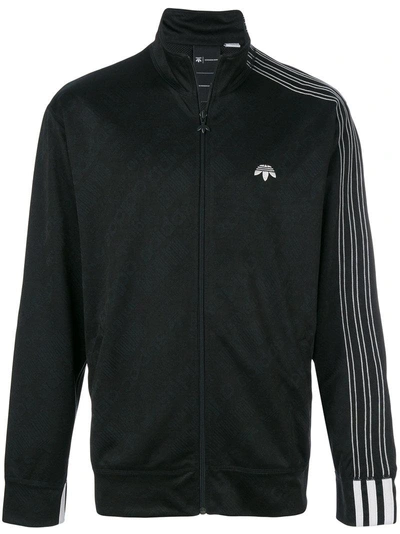 Adidas Originals By Alexander Wang Black Aw Jacquard Track Jacket | ModeSens