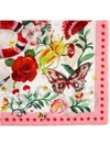 GUCCI GUCCI GUCCI GARDEN EXCLUSIVE SHAWL - MULTICOLOUR,4506153G29412291960