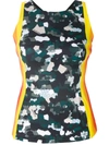 NO KA'OI STRIPED MOSAIC CAMOUFLAGE TANK,P3CCNNOKW60475A012435491