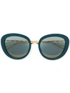 ELIE SAAB OVERSIZED SUNGLASSES,ES007S12531261