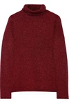 ALICE AND OLIVIA Billi metallic stretch-knit turtleneck sweater,US 20832158204421918