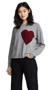 dressing gownRT RODRIGUEZ HEART PULLOVER
