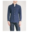 POLO RALPH LAUREN Logo-embroidered slim-fit cotton Oxford shirt