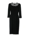 Dolce & Gabbana Midi Dresses In Black