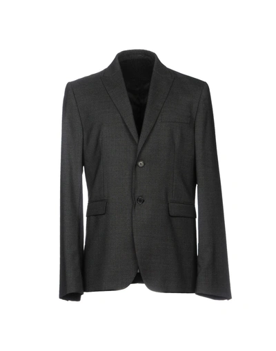 Acne Studios Suit Jackets In Steel Grey