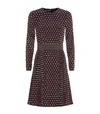BURBERRY Spotted Silk Dress,P000000000005812286