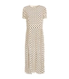 BURBERRY POLKA DOT SILK DRESS,P000000000005812288