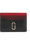 MARC JACOBS TEXTURED-LEATHER CARDHOLDER