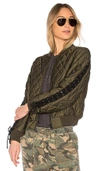 PAM & GELA QUILTED BOMBER,NP5580