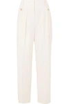 THE ROW PIEFER WOOL-BLEND WIDE-LEG PANTS