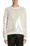 MARC JACOBS SEQUIN WOOL SWEATER,M4007131