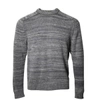 Lords Of Harlech Crosby Crewneck Sweater In Grey