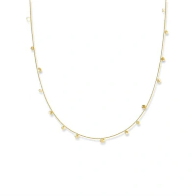Lily Flo Jewellery Stardust Scattered Stars Solid Gold Necklace