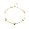 RACHEL JACKSON LONDON Multi Orb bracelet in Gold