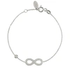 LATELITA LONDON ETERNITY INFINITY BRACELET SILVER