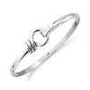 Auree Jewellery Bayswater Silver Rope Bangle