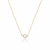 Lily & Roo Gold Single Pearl Choker