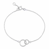 Auree Jewellery Kelso Silver Rings Bracelet