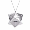 Origami Jewellery Large Magic Ball Necklace Silver In Ball