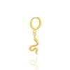 C.j.m Single Snake Earring