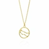 YASMIN EVERLEY JEWELLERY Gemini Astrology Necklace In 9ct Gold