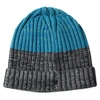 Lords Of Harlech Men's Grey / Blue Benny Beanie In Grey & Teal