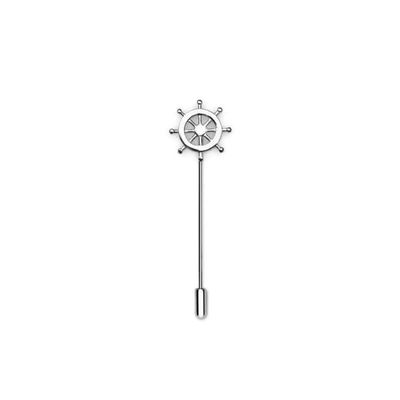 Tom Astin Rudderick Silver Lapel Pin