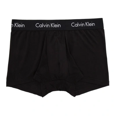 Calvin Klein Underwear Black Modal Body Trunk Boxer Briefs
