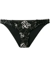 LA PERLA EMBELLISHED FLORAL BRIEFS,000119012366389