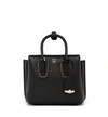 MCM MILLA STUDDED OUTLINE TOTE IN GRAINED LEATHER,8806195875896