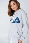 FILA Classic Logo Hoody Grey