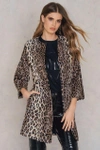 HUNKYDORY LEOPARD JACKET - BROWN, MULTICOLOR