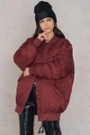 HUNKYDORY COOL OVERSIZED JACKET - RED