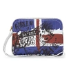 BURBERRY Doodle Print coated canvas pouch