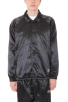 ADIDAS ORIGINALS BY ALEXANDER WANG BLACK NYLON COACH JACKET,9929400