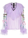 ROMANCE WAS BORN Unicorn珠饰罩衫,B233112520114