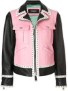 DSQUARED2 DSQUARED2 PANELLED JACKET - PINK,S75AM0544SX813112538930