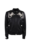 FENDI EMBELLISHED BOW BOMBER,9939853