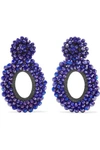 BIBI MARINI PRIMROSE BEAD AND SILK EARRINGS