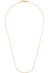 TIFFANY & CO T Smile 16" 18-karat gold diamond necklace