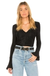 THE FIFTH LABEL BOUNTY LONG SLEEVE CROP TOP,40171161